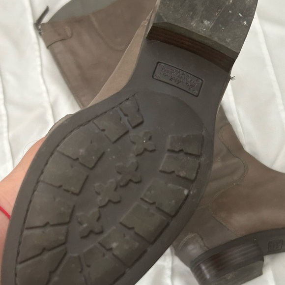 Sam Edelman Penny Leatger Riding Boots, Grey - Picture 6 of 7